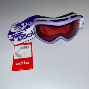 Bollè Bolle Purple Snow Vermillion Kids Snow Ski Googles NWT (A)